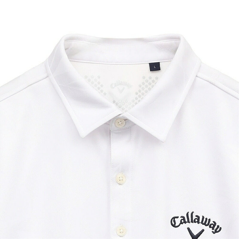 ベストスポーツ Callaway（キャロウェイ）製品。Callaway フラワージャカードシャツ 25SS C25134115
