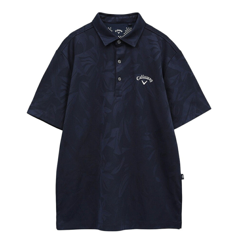 ベストスポーツ Callaway フラワージャカードシャツ 25SS C25134115
