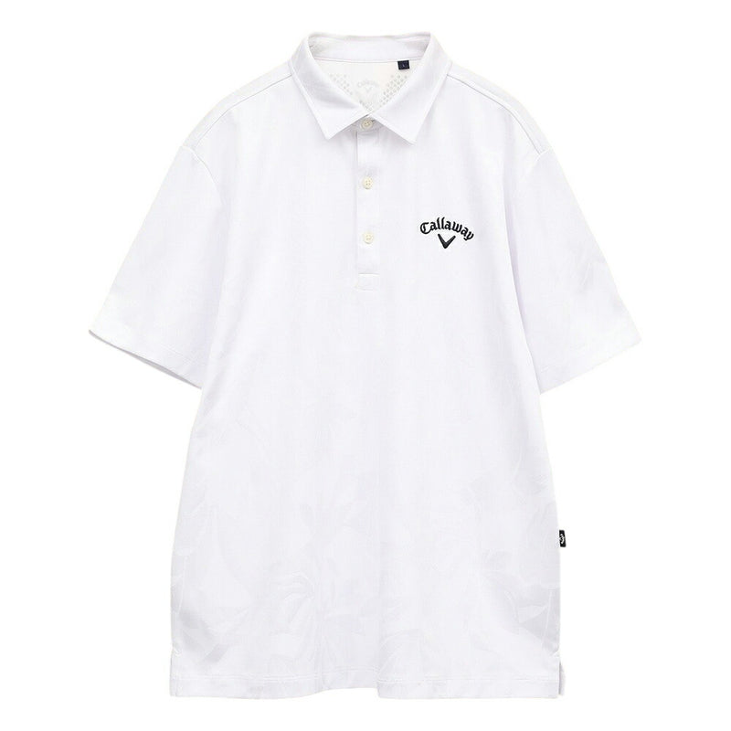 ベストスポーツ Callaway フラワージャカードシャツ 25SS C25134115