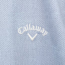 ベストスポーツ Callaway（キャロウェイ）製品。Callaway かざあなメッシュメランジプリントモックネック 25SS C25134116