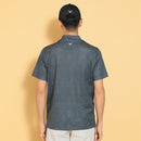 ベストスポーツ Callaway（キャロウェイ）製品。Callaway かざあなメッシュメランジプリントモックネック 25SS C25134116