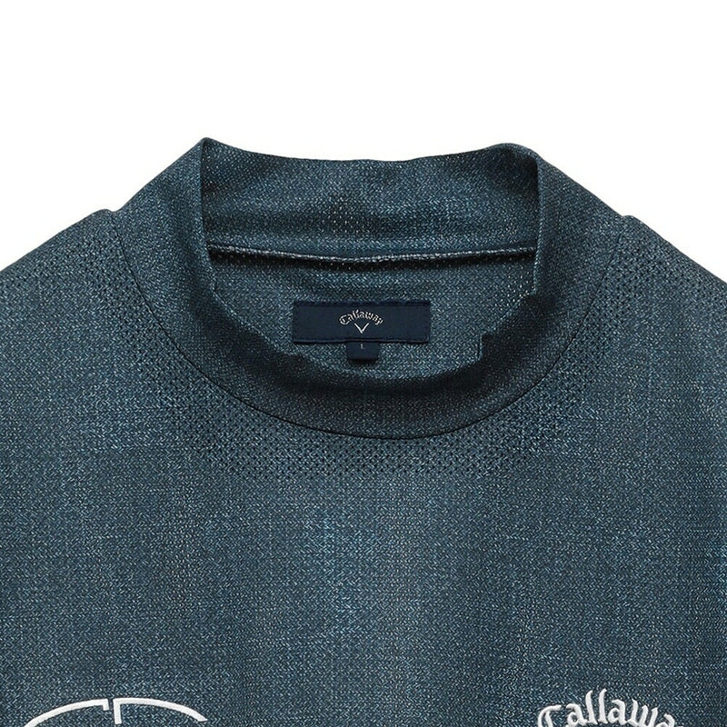ベストスポーツ Callaway（キャロウェイ）製品。Callaway かざあなメッシュメランジプリントモックネック 25SS C25134116