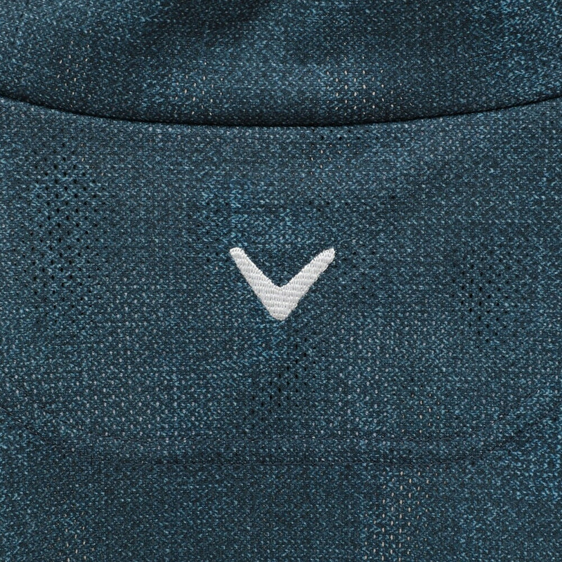 ベストスポーツ Callaway（キャロウェイ）製品。Callaway かざあなメッシュメランジプリントモックネック 25SS C25134116