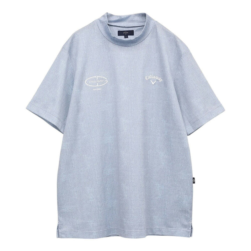 ベストスポーツ Callaway かざあなメッシュメランジプリントモックネック 25SS C25134116