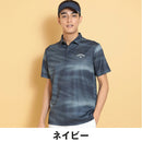 ベストスポーツ Callaway（キャロウェイ）製品。Callaway かざあなメッシュ水面プリントシャツ 25SS C25134117