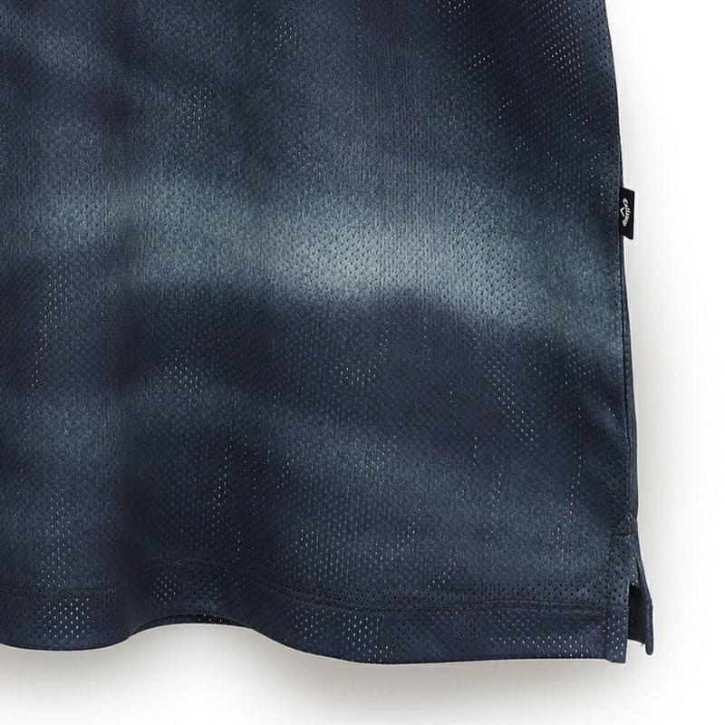 ベストスポーツ Callaway（キャロウェイ）製品。Callaway かざあなメッシュ水面プリントシャツ 25SS C25134117