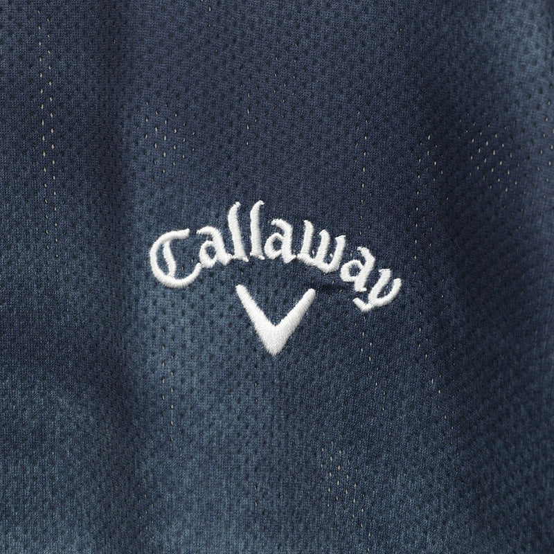 ベストスポーツ Callaway（キャロウェイ）製品。Callaway かざあなメッシュ水面プリントシャツ 25SS C25134117