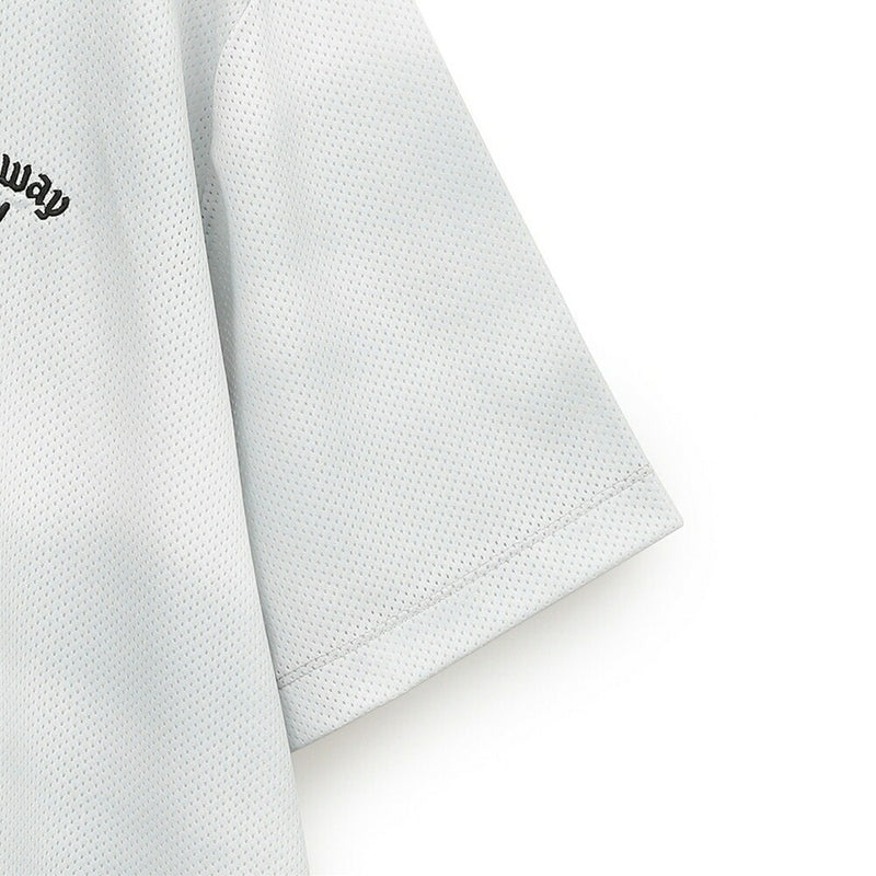 ベストスポーツ Callaway（キャロウェイ）製品。Callaway かざあなメッシュ水面プリントシャツ 25SS C25134117