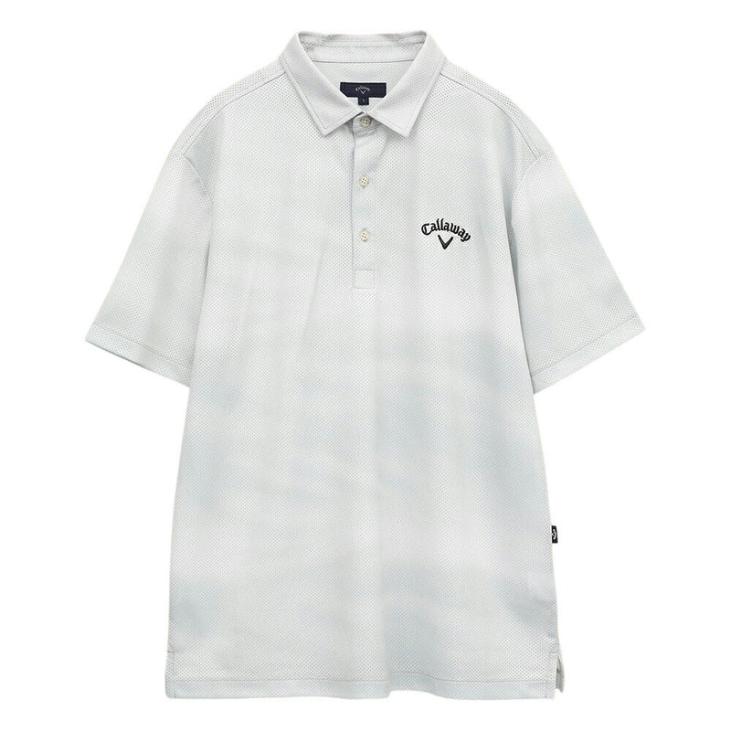 ベストスポーツ Callaway かざあなメッシュ水面プリントシャツ 25SS C25134117