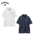 ベストスポーツ Callaway（キャロウェイ）製品。Callaway かざあなメッシュボタニカルプリントシャツ 25SS C25134119