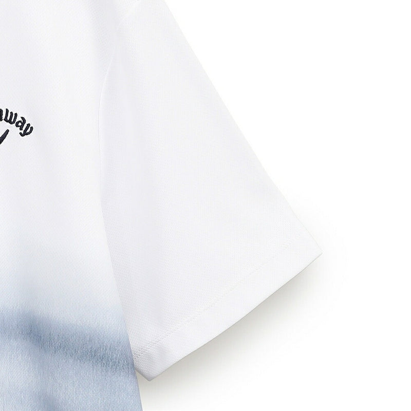 ベストスポーツ Callaway（キャロウェイ）製品。Callaway -3℃裏クールウェーブプリントカノコシャツ 25SS C25134124