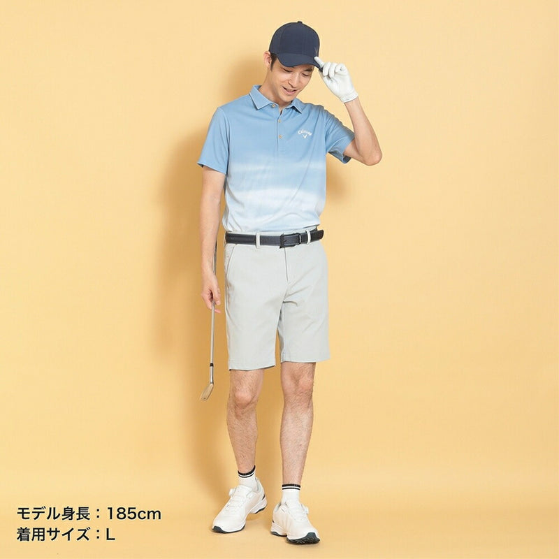ベストスポーツ Callaway（キャロウェイ）製品。Callaway -3℃裏クールウェーブプリントカノコシャツ 25SS C25134124