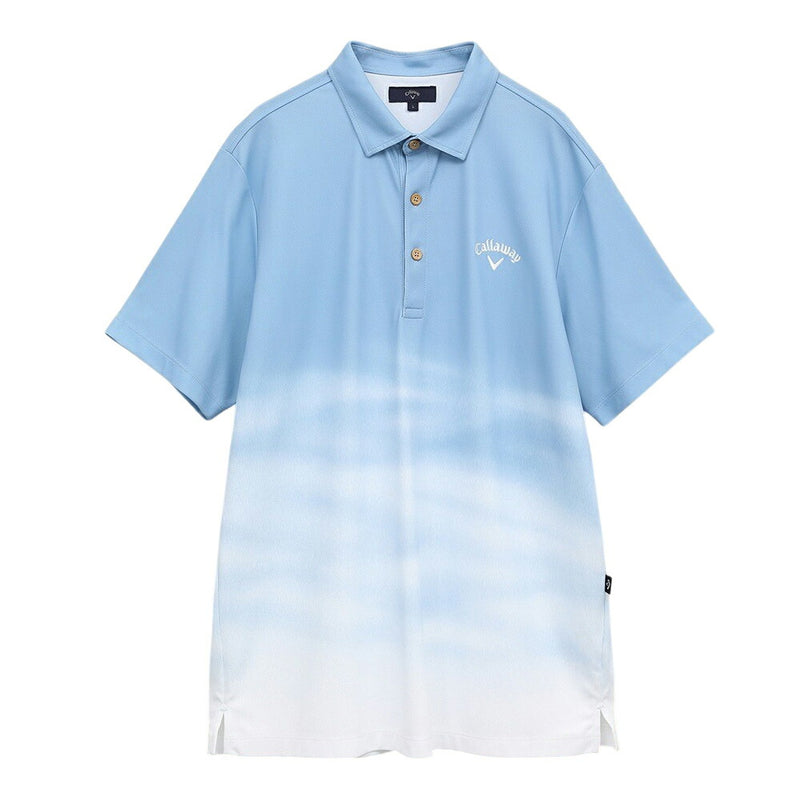 ベストスポーツ Callaway -3℃裏クールウェーブプリントカノコシャツ 25SS C25134124