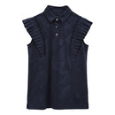 ベストスポーツ Callaway フラワージャカードプリーツスリーブシャツ 25SS C25134210