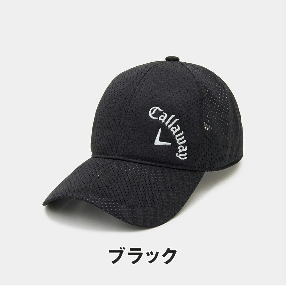 Callaway ブリムくり抜きメッシュキャップ 25SS C25191118