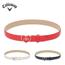 ベストスポーツ Callaway（キャロウェイ）製品。Callaway ラブキャロウェイ ハート型バックルベルト 25SS C25192206