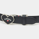 ベストスポーツ Callaway（キャロウェイ）製品。Callaway ラブキャロウェイ ハート型バックルベルト 25SS C25192206