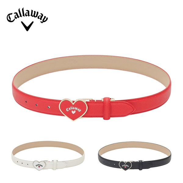 Callaway（キャロウェイ） Callaway（キャロウェイ）製品。Callaway ラブキャロウェイ ハート型バックルベルト 25SS C25192206