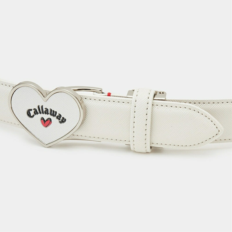 ベストスポーツ Callaway（キャロウェイ）製品。Callaway ラブキャロウェイ ハート型バックルベルト 25SS C25192206