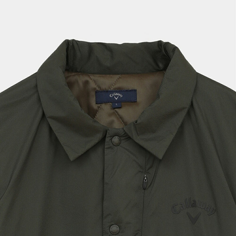 ベストスポーツ Callaway（キャロウェイ）製品。Callaway ストレッチミニリップ中綿コーチジャケット 25FW C25215105