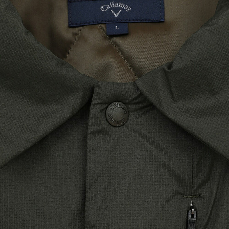 ベストスポーツ Callaway（キャロウェイ）製品。Callaway ストレッチミニリップ中綿コーチジャケット 25FW C25215105