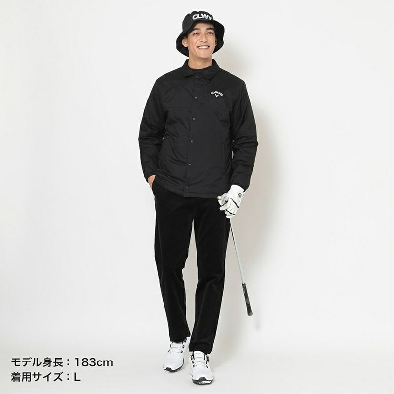 ベストスポーツ Callaway（キャロウェイ）製品。Callaway ストレッチミニリップ中綿コーチジャケット 25FW C25215105