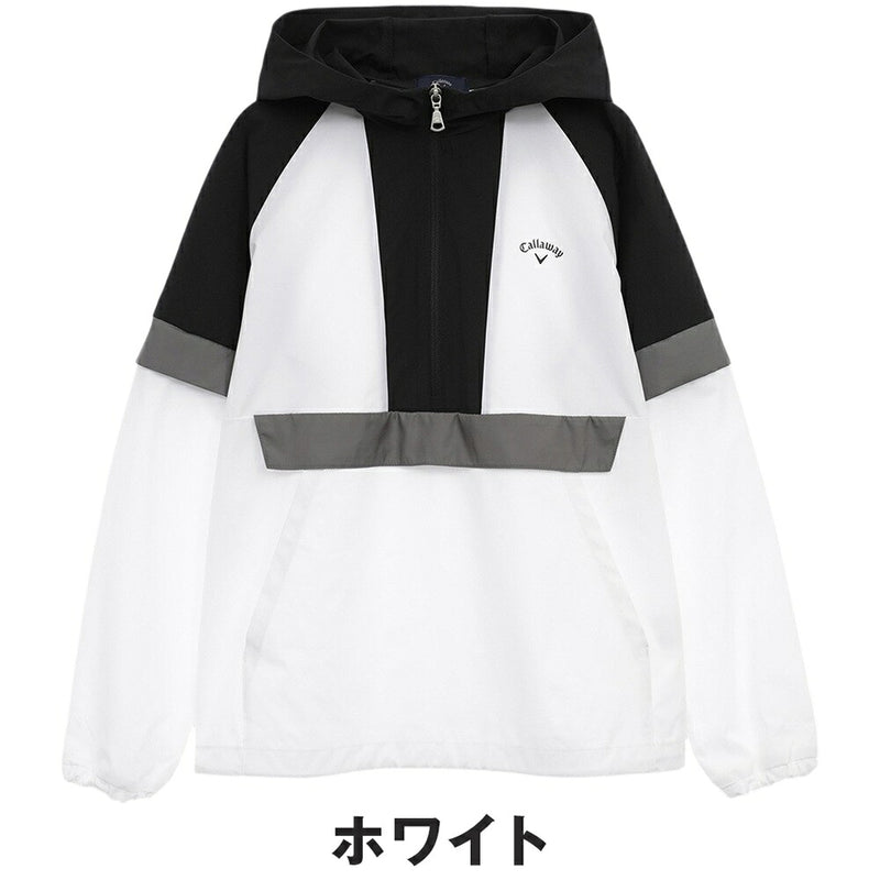 ベストスポーツ Callaway（キャロウェイ）製品。Callaway 2WAYハーフジップフーディーブルゾン 25FW C25215200