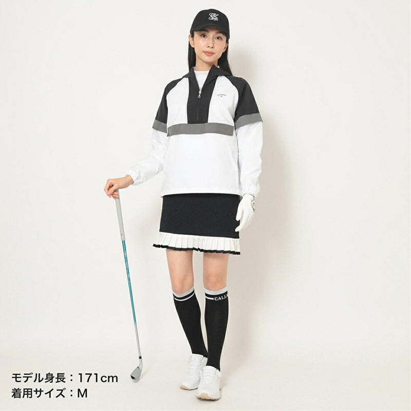 ベストスポーツ Callaway（キャロウェイ）製品。Callaway 2WAYハーフジップフーディーブルゾン 25FW C25215200