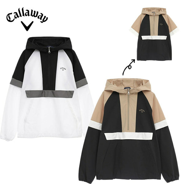 Callaway（キャロウェイ） Callaway（キャロウェイ）製品。Callaway 2WAYハーフジップフーディーブルゾン 25FW C25215200