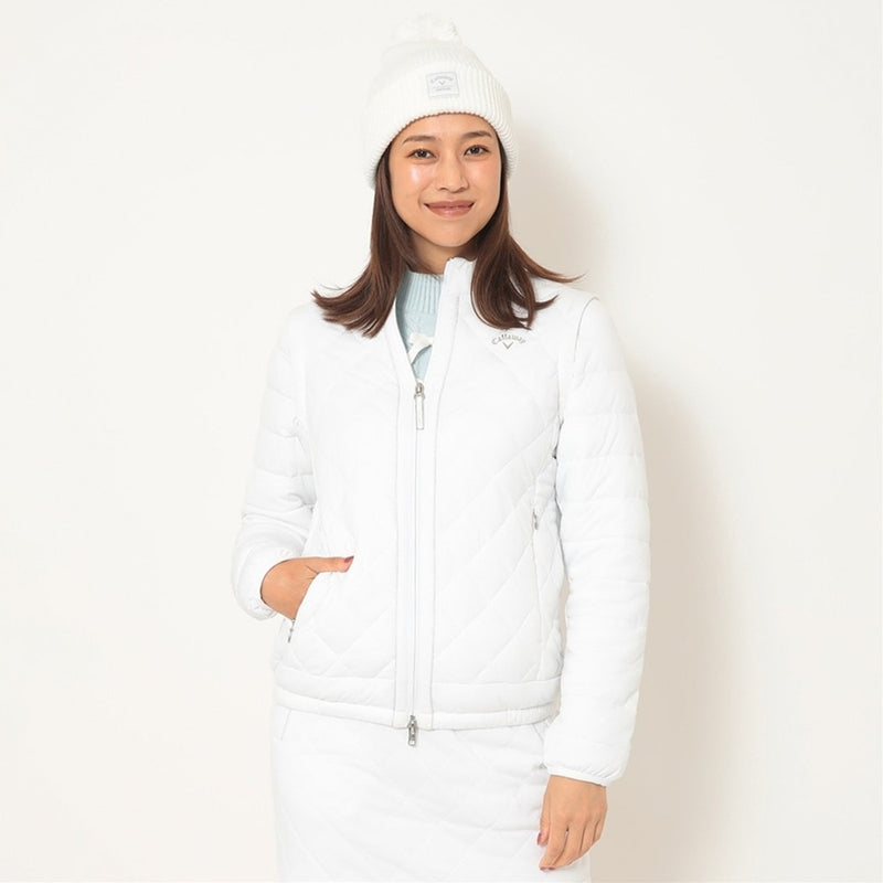 キャロウェイ⭐︎スターストレッチ袖取り外し　中綿ブルゾンL Callaway スターストレッチ袖取り外し中綿ブルゾン 25FW C25215202