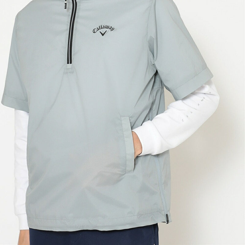 ベストスポーツ Callaway（キャロウェイ）製品。Callaway ストレッチミニリップハーフジップブルゾン 25FW C25216100