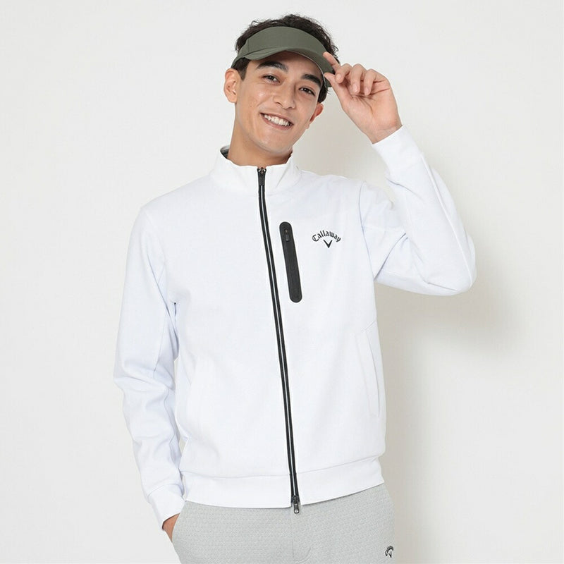 ベストスポーツ Callaway（キャロウェイ）製品。Callaway カノコダブルニットフルジップスウェット 25FW C25217101