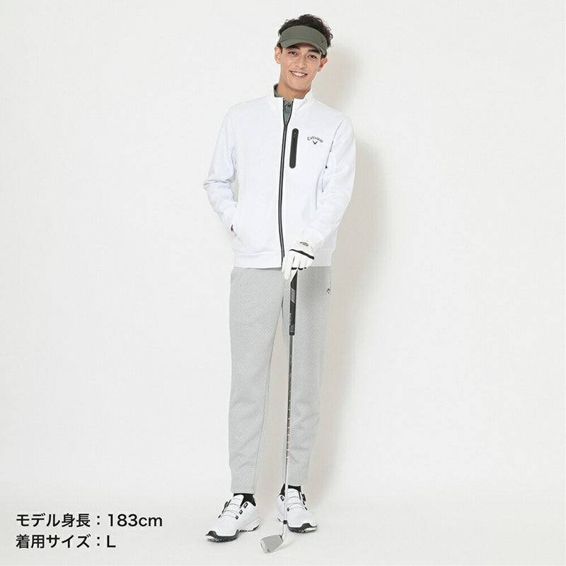 ベストスポーツ Callaway（キャロウェイ）製品。Callaway カノコダブルニットフルジップスウェット 25FW C25217101