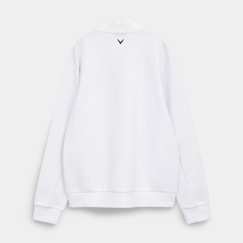 ベストスポーツ Callaway（キャロウェイ）製品。Callaway カノコダブルニットフルジップスウェット 25FW C25217101