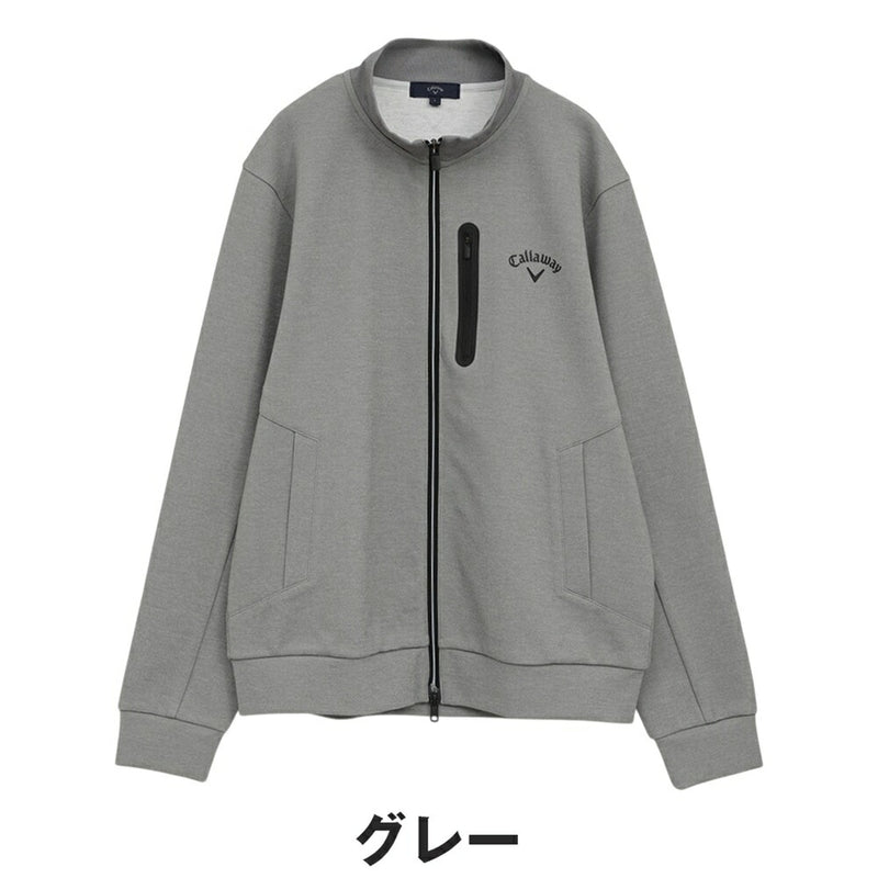 ベストスポーツ Callaway（キャロウェイ）製品。Callaway カノコダブルニットフルジップスウェット 25FW C25217101
