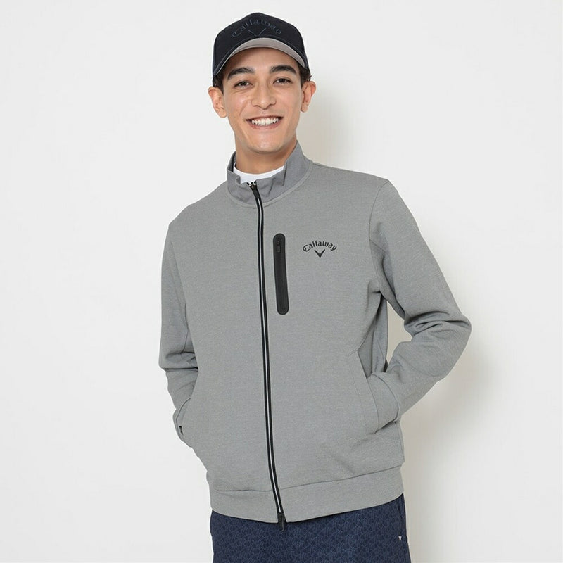 ベストスポーツ Callaway（キャロウェイ）製品。Callaway カノコダブルニットフルジップスウェット 25FW C25217101