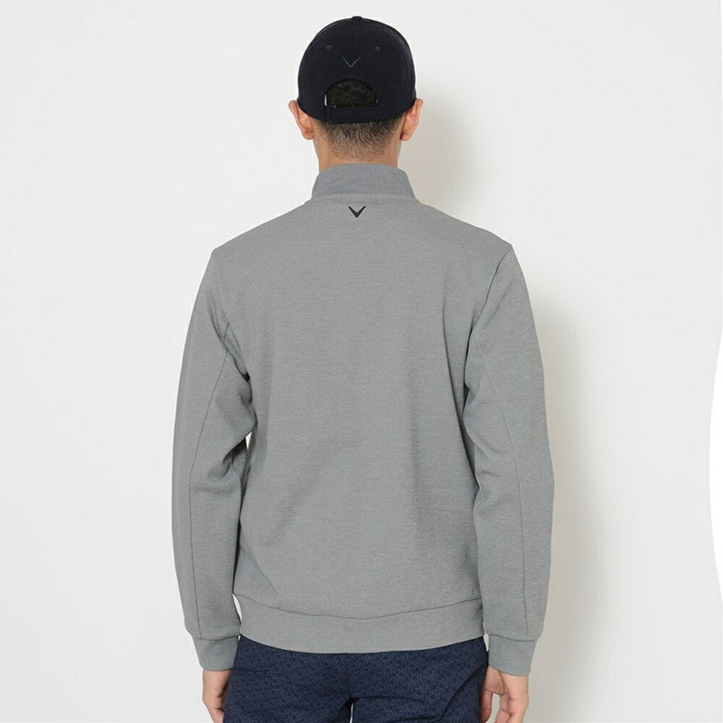 ベストスポーツ Callaway（キャロウェイ）製品。Callaway カノコダブルニットフルジップスウェット 25FW C25217101