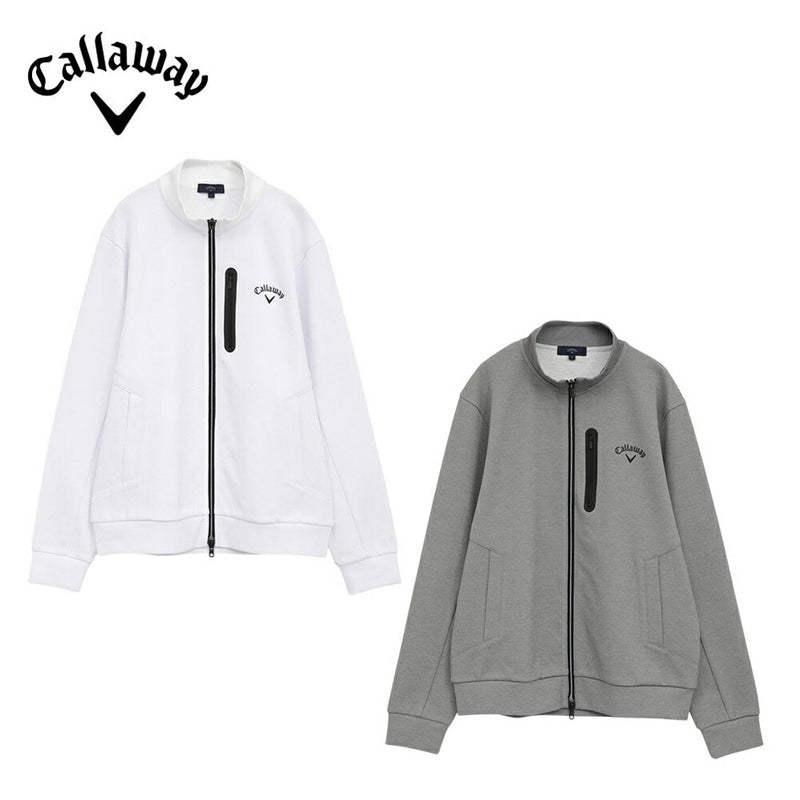 ベストスポーツ Callaway（キャロウェイ）製品。Callaway カノコダブルニットフルジップスウェット 25FW C25217101