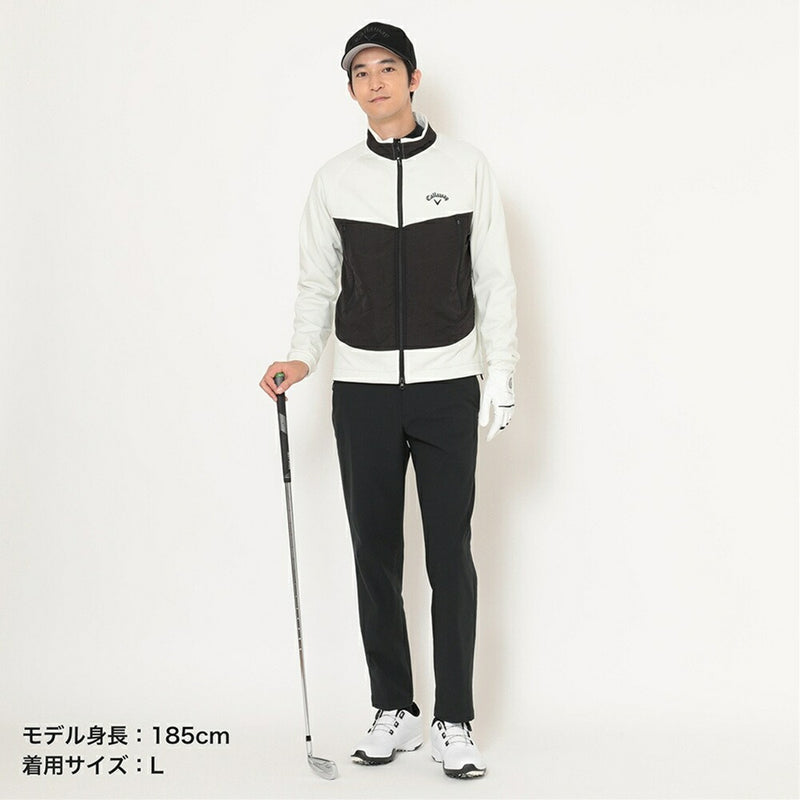 ベストスポーツ Callaway（キャロウェイ）製品。Callaway バックグリッド裏起毛フルジップスウェット 25FW C25217104