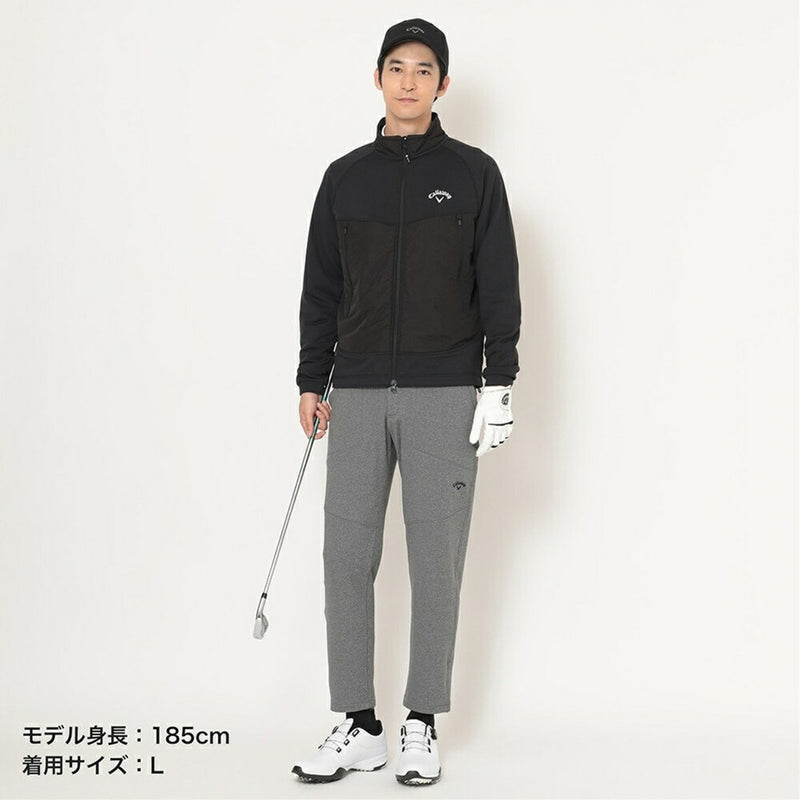 ベストスポーツ Callaway（キャロウェイ）製品。Callaway バックグリッド裏起毛フルジップスウェット 25FW C25217104