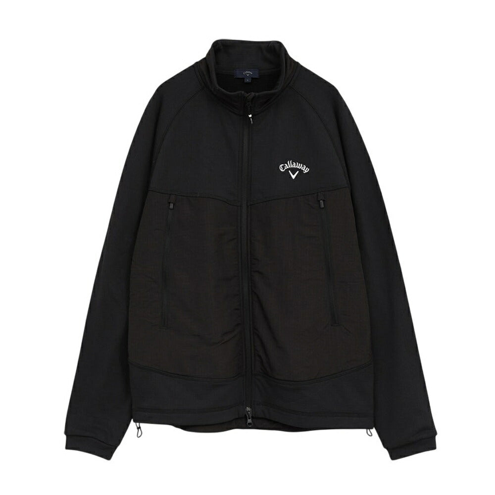 Callaway バックグリッド裏起毛フルジップスウェット 25FW C25217104