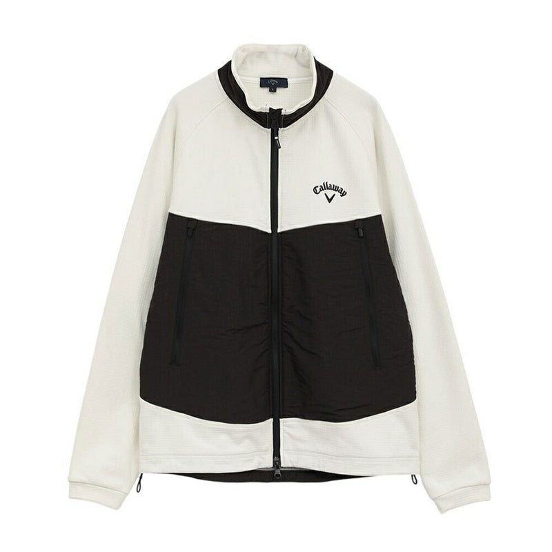 ベストスポーツ Callaway バックグリッド裏起毛フルジップスウェット 25FW C25217104
