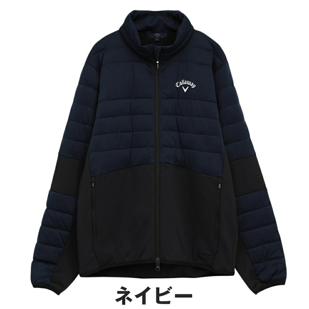 Callaway スターストレッチ中綿＆裏起毛スムーススウェット 25FW