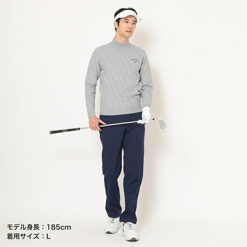 ベストスポーツ Callaway（キャロウェイ）製品。Callaway リンクス編みハイネックニット 25FW C25218104