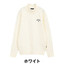 ベストスポーツ Callaway（キャロウェイ）製品。Callaway リンクス編みハイネックニット 25FW C25218104