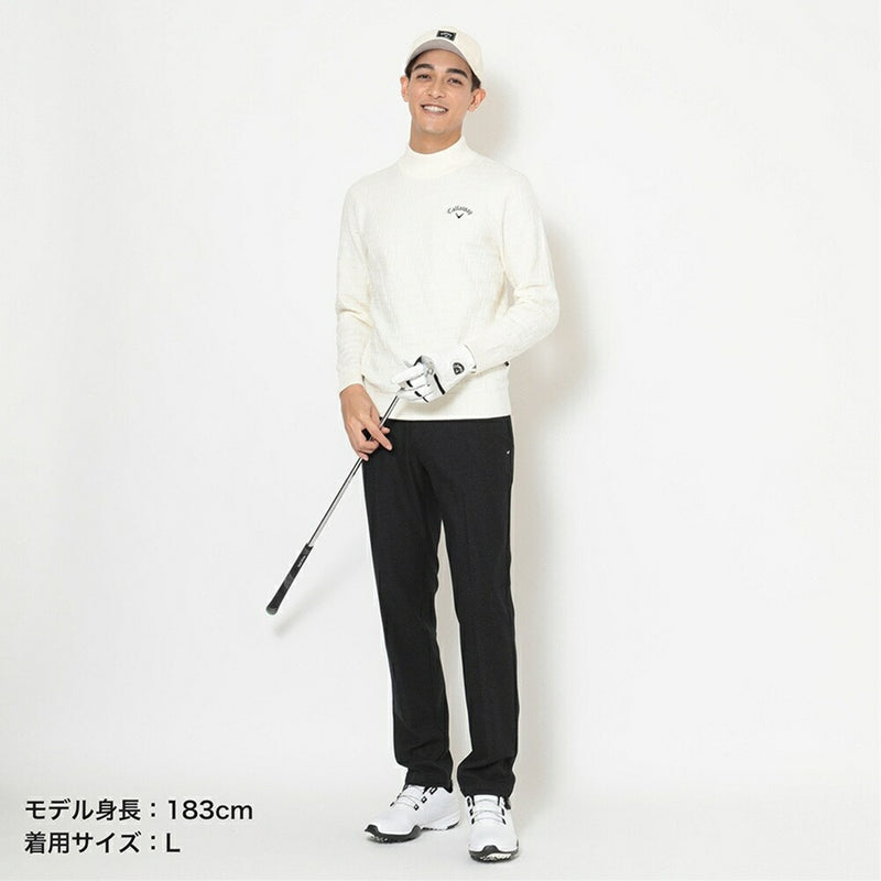 ベストスポーツ Callaway（キャロウェイ）製品。Callaway リンクス編みハイネックニット 25FW C25218104