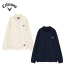 ベストスポーツ Callaway（キャロウェイ）製品。Callaway ワッフルハーフジップモックネックシャツ 25FW C25233103