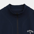ベストスポーツ Callaway（キャロウェイ）製品。Callaway ワッフルハーフジップモックネックシャツ 25FW C25233103