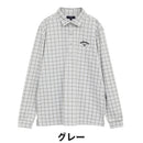 ベストスポーツ Callaway（キャロウェイ）製品。Callaway チェックジャカード長袖シャツ 25FW C25233108