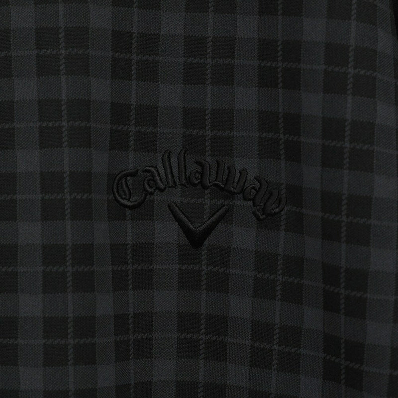 ベストスポーツ Callaway（キャロウェイ）製品。Callaway チェックジャカード長袖シャツ 25FW C25233108